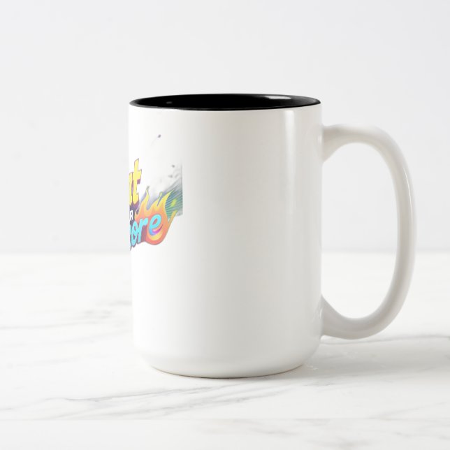 Die "Vernetzten Soul Zweifarbige Tasse (Rechts)
