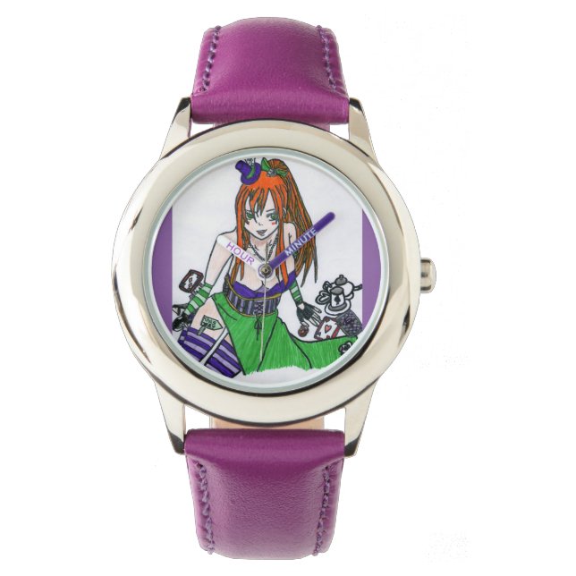 Die verrückte Kapelle in der Manga-Version Armbanduhr (Vorderseite)
