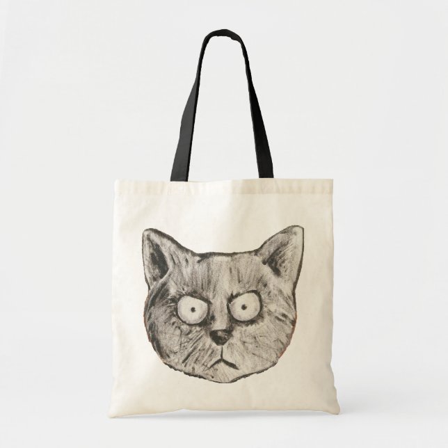 die verrückte Katze Tragetasche (Vorne)