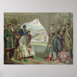 Die Versammlung von Prinzen Poster