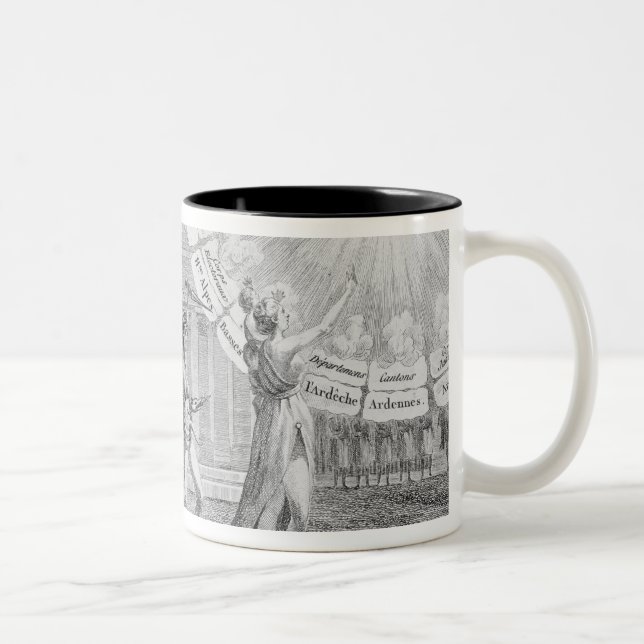 Die Verschwörung von Babeuf, Jahr 4 Zweifarbige Tasse (Rechts)