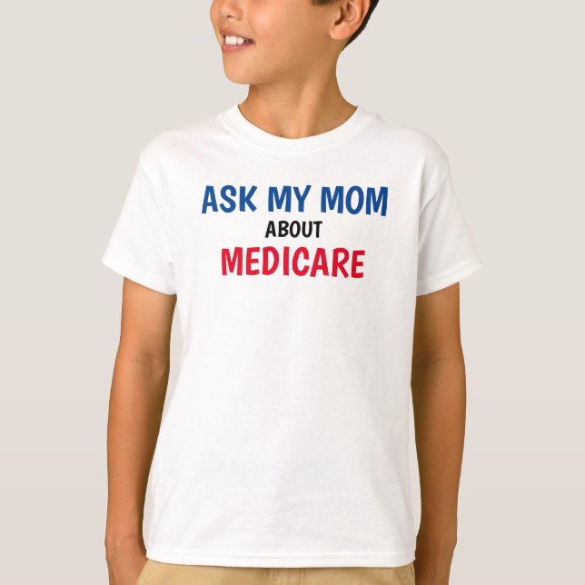 Die Versicherungsbörse "Frage meine Mama über Medi T-Shirt (Vorderseite)