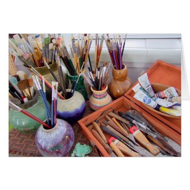 Die Versorgungen des Malers (Vorderseite (Horizontal))