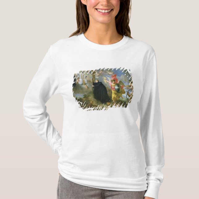 Die Versprechen des Heiligen Aloysius von Gonzaga T-Shirt (Vorderseite)