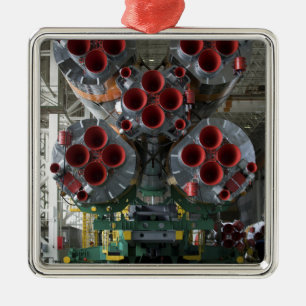 Die Verstärker des Soyuz TMA-14 Raumfahrzeugs Ornament Aus Metall