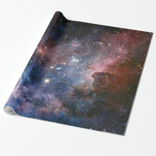 Die versteckten Geheimnisse des Carina-Nebelflecks Geschenkpapier (Ungerollt)
