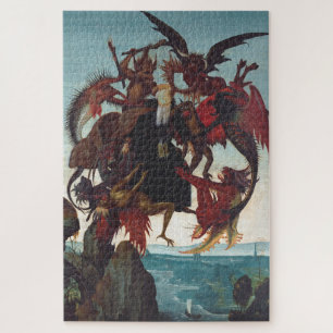 Die Versuchung des heiligen Antonius von Michelang