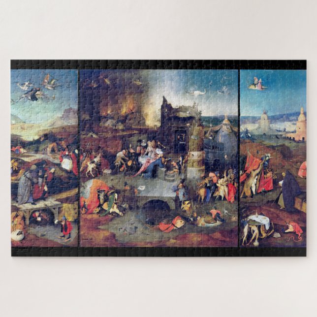 Die Versuchung von Saint Anthony, Bosch (Horizontal)
