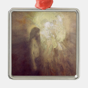 Die Versuchung von St Anthony, 1883 Ornament Aus Metall