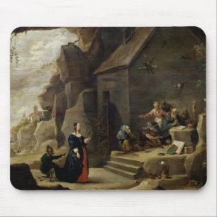 Die Versuchung von St Anthony 2 Mousepad