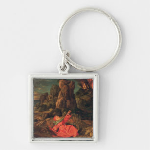 Die Versuchung von St Anthony, c.1530 Schlüsselanhänger