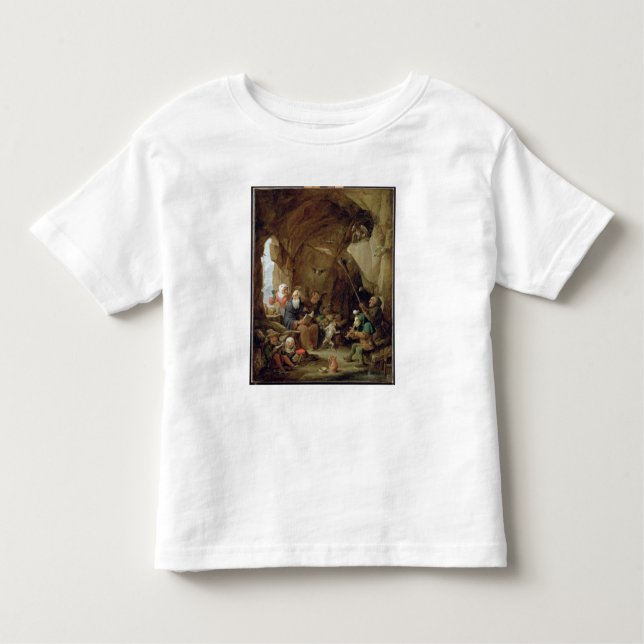 Die Versuchung von St Anthony in einer felsigen Kleinkind T-shirt (Vorderseite)