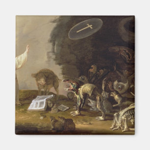 Die Versuchung von St Anthony (Platte) Magnet