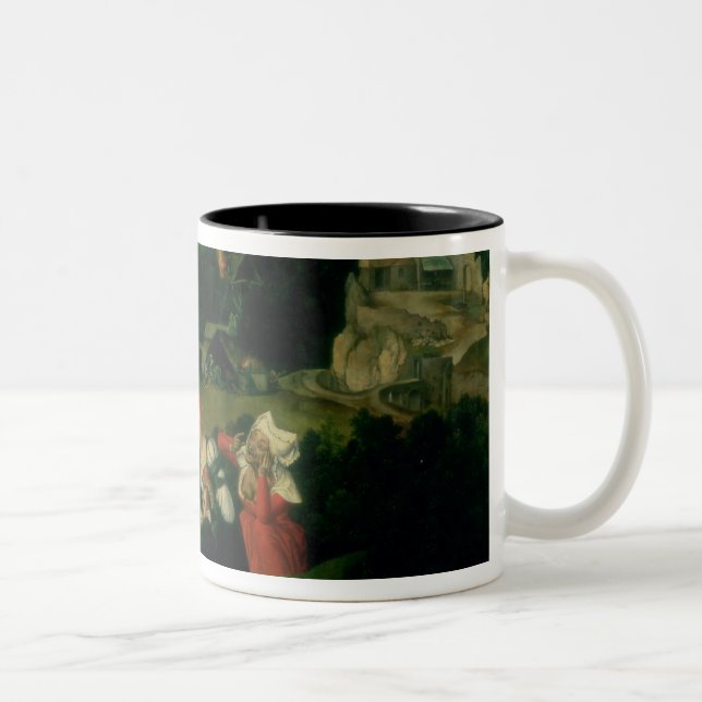 Die Versuchung von St Anthony Zweifarbige Tasse (Rechts)