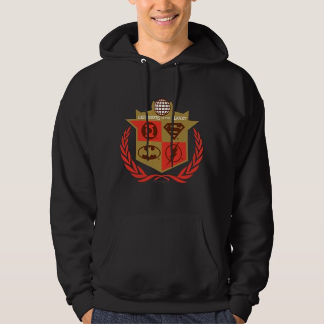 Die Verteidiger des Planeten der Gerechtigkeitslig Hoodie (Vorderseite)