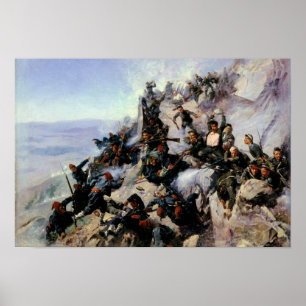 Die Verteidigung der Adlerunie Poster