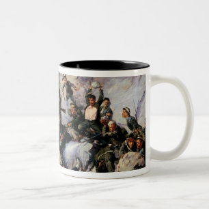 Die Verteidigung des EagleAerie Zweifarbige Tasse