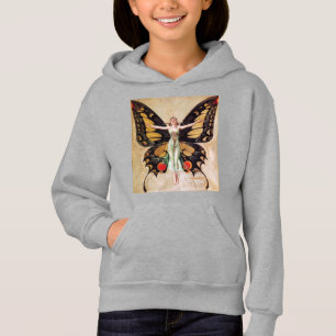 Die Verwandlung des Flapper-Mädchens zum Schmetter Hoodie