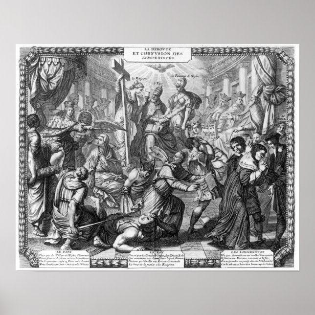 Die Verwirrung der Jansenisten Poster (Vorne)