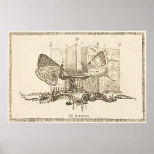 Die Verwundeten im oder nach 1756 Poster