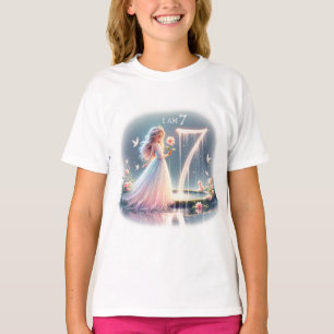 Die verzauberte Eleganz: Sieben feiern T-Shirt