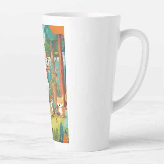 Die verzauberte Waldparade Milchtasse (Rechts)
