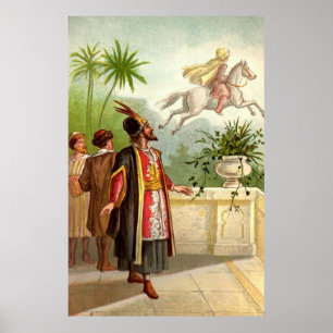 Die verzauberten des Pferdscheherazades Geschichte Poster