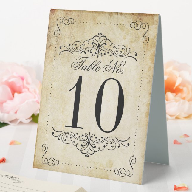Die Verzierte, Geblüht Hochzeitskollektion des Jah Tischaufsteller (In Situ (Hochzeit))