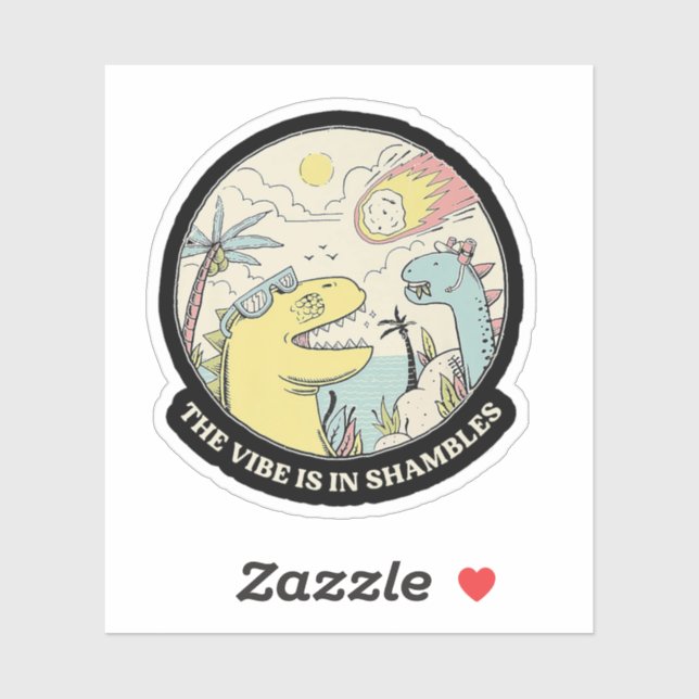 Die Vibe ist in Schamlippen Aufkleber (Blatt)