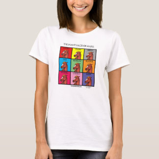 Die vielen Gesichter des Stuten-T - Shirt