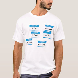 Die vielen Gesichter von Tim McGee T-Shirt