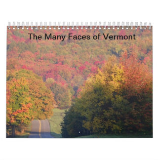 Die vielen Gesichter von Vermont Kalender