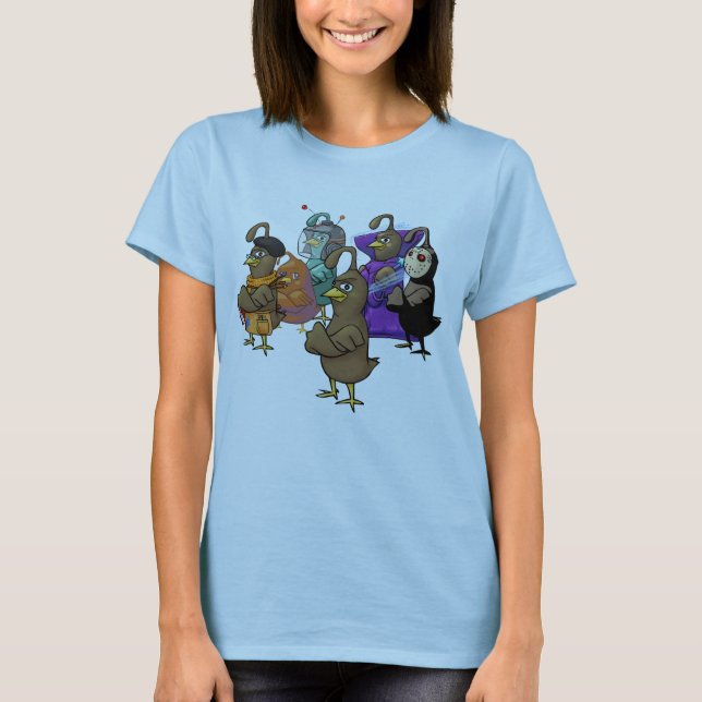 Die vielen Seiten des Wachtel-T - Shirt (Vorderseite)