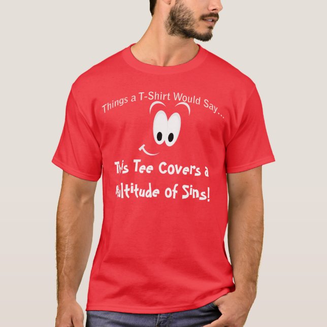 Die Vielfalt des dunklen Sins-T - Shirt (Vorderseite)