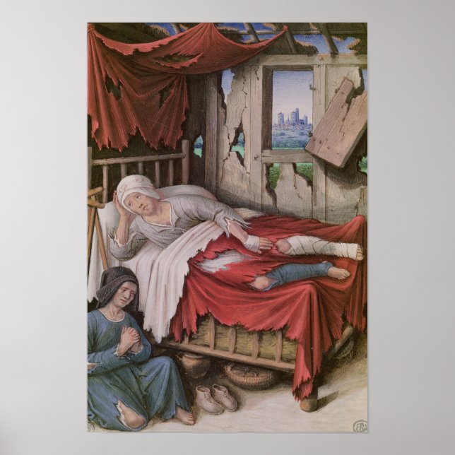 Die vier Bedingungen der Gesellschaft: Armut Poster (Vorne)