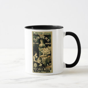 'Die vier beststen Sänger in der Welt, aber das N Tasse
