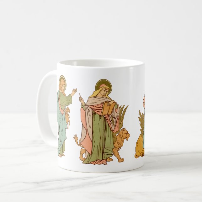 Die vier Evangelisten (RLS 20b) Tasse (Vorderseite Links)
