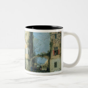 Die vier Jahreszeiten: Herbst Zweifarbige Tasse