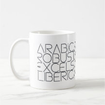 Die vier Kaffeesorten