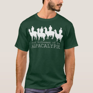 Die vier Pferde der Alpacalypse T-Shirt