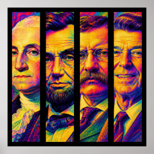 Die vier Präsidenten  Poster