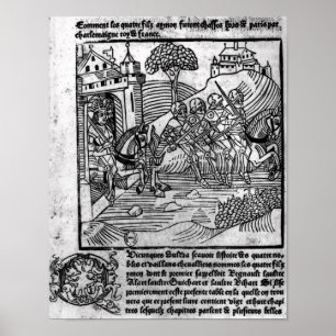 Die vier Söhne von Aymon werden gejagt Poster
