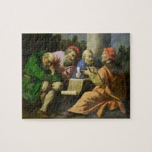Die vier Väter der Kirche (Öl auf der Leinwand