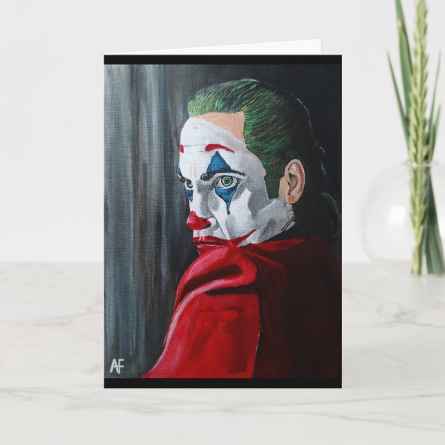 Die Villain-Malerei von Alfred Fox Karte (Vorderseite)