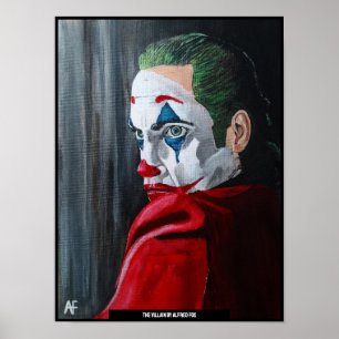 Die Villain-Malerei von Alfred Fox Poster