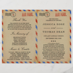 Die Vintage Luftpost Hochzeitskollektion