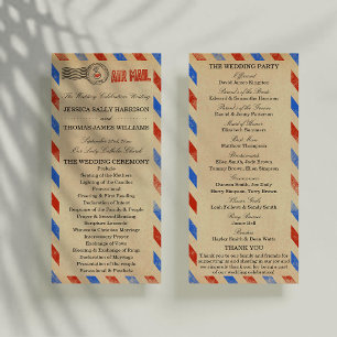 Die Vintage Luftpost Hochzeitskollektion Programm