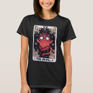 Die Vintage Tarot-Karte des Teufels beunruhigt T-Shirt