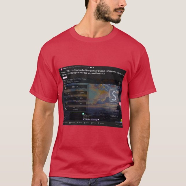 die VINXIS Sidetracked Day Infinity Inside HDHR  T-Shirt (Vorderseite)