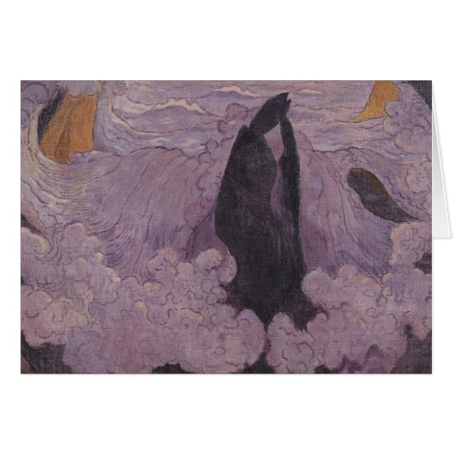Die violette Welle, c.1895-6 (Vorderseite (Horizontal))